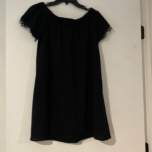 Staccato Shoulder Dress Small